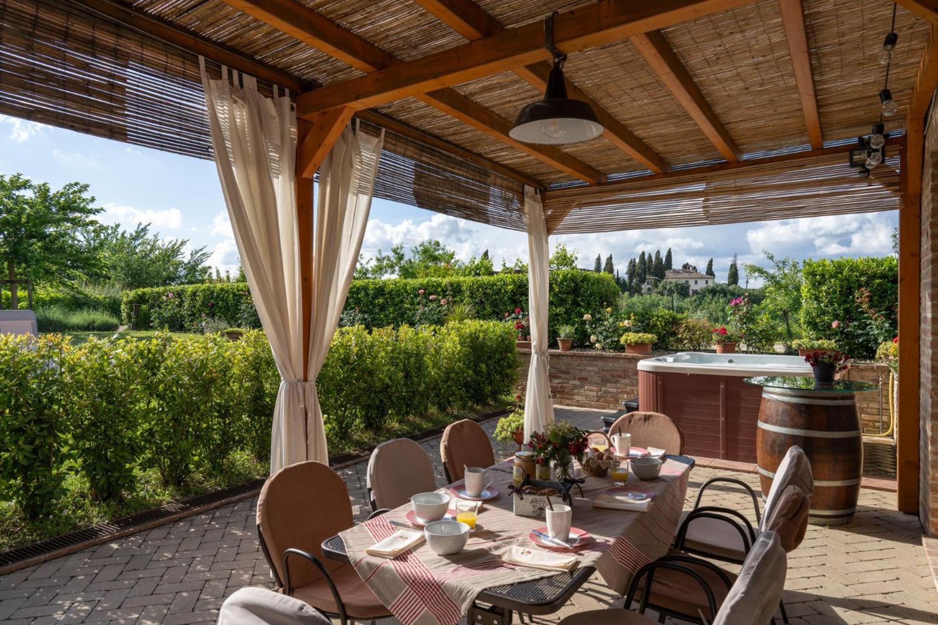 La Capanna Di Elfo Luxury Villa View Siena Room photo