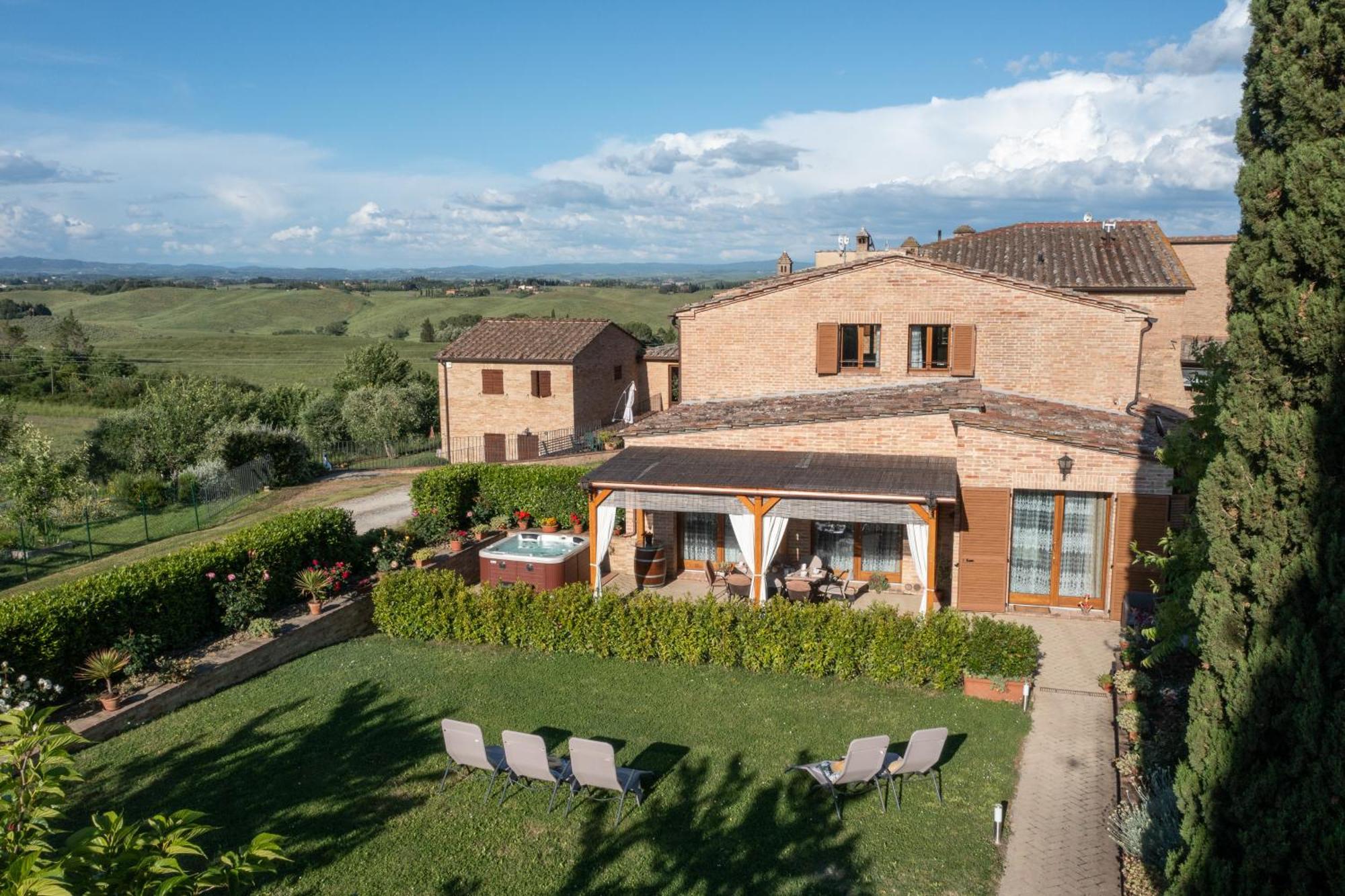 La Capanna Di Elfo Luxury Villa View Siena Exterior photo