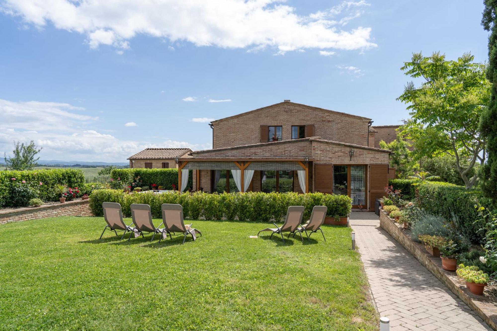La Capanna Di Elfo Luxury Villa View Siena Exterior photo