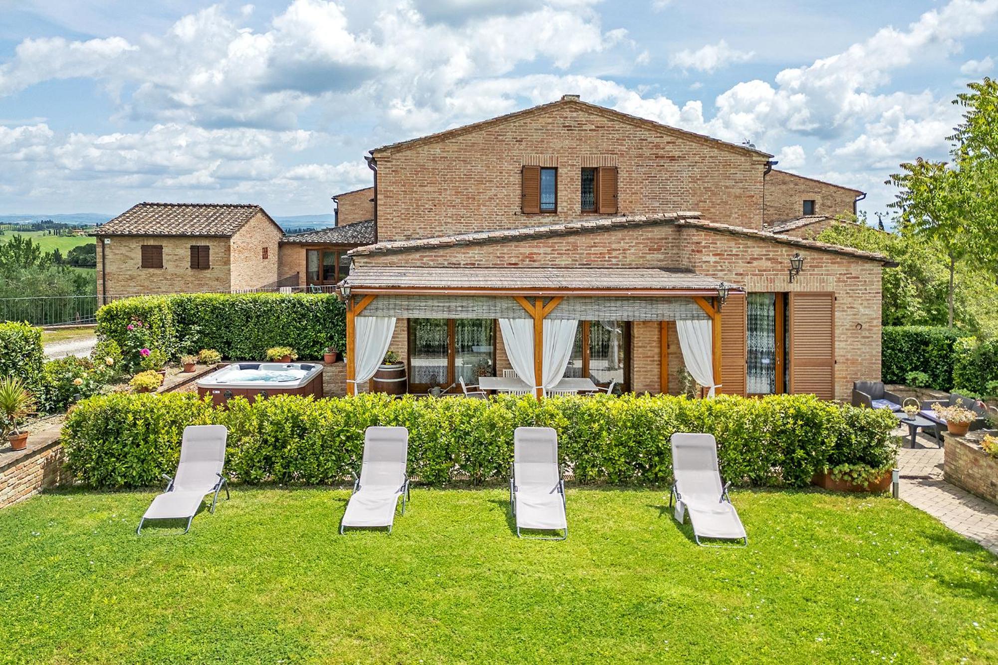 La Capanna Di Elfo Luxury Villa View Siena Exterior photo