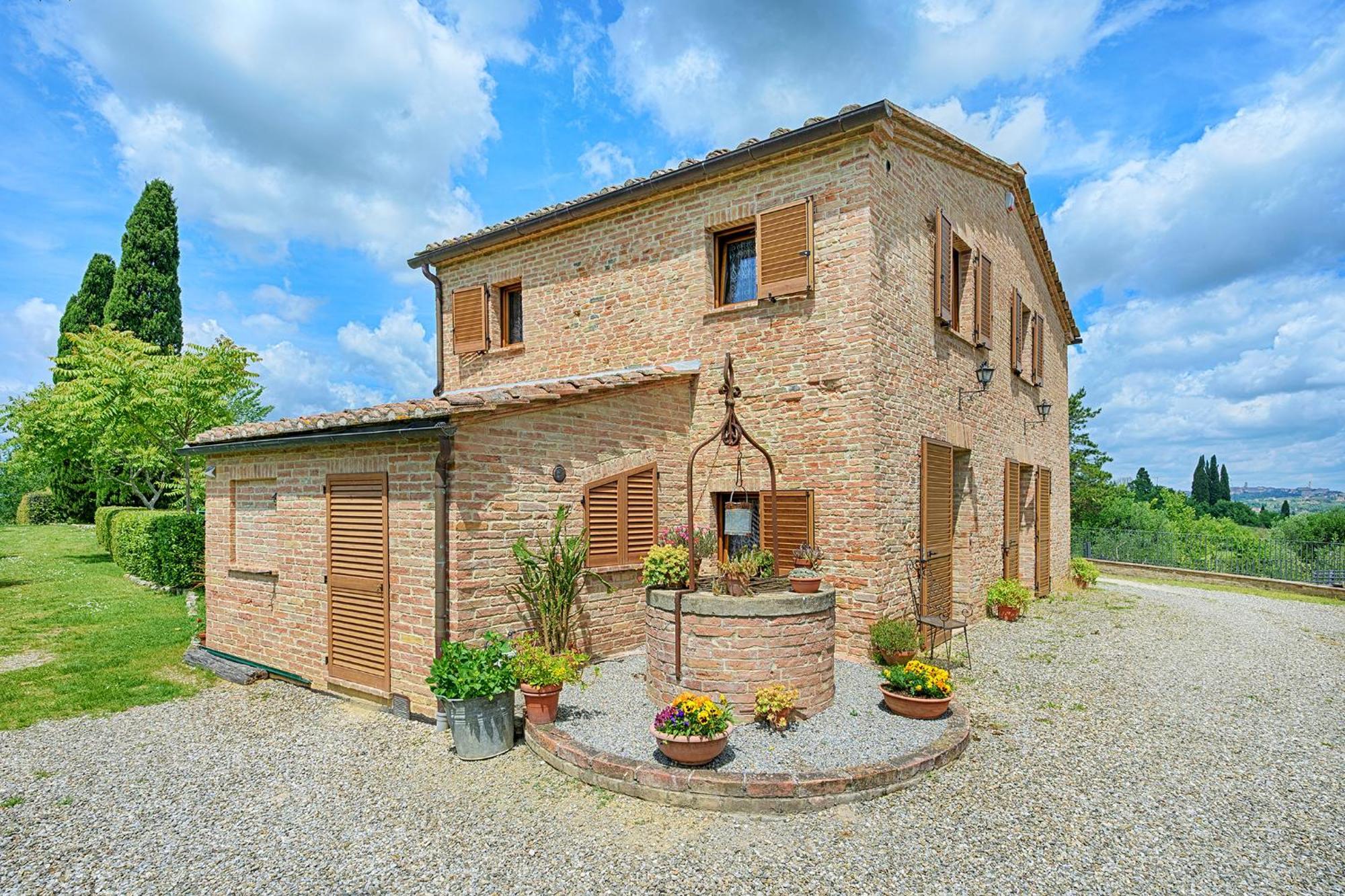 La Capanna Di Elfo Luxury Villa View Siena Exterior photo